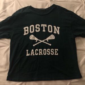 Brandy Melville Boston Lacrosse Shirt
